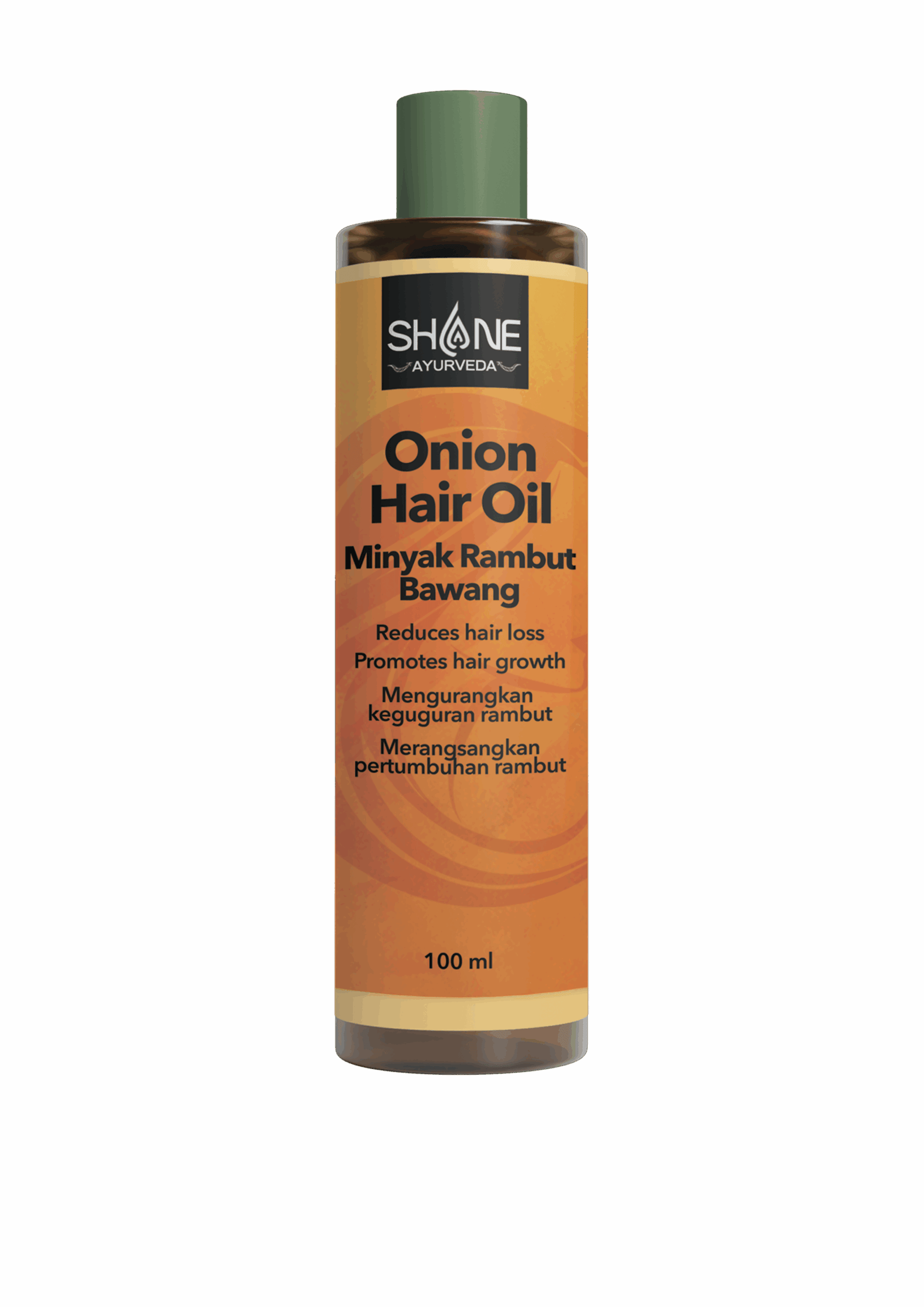 Shane Onion Hair Oil Frontal Shane Ayurveda Onion Hair Oil Malaysia for hair growth and reduced hair fall
